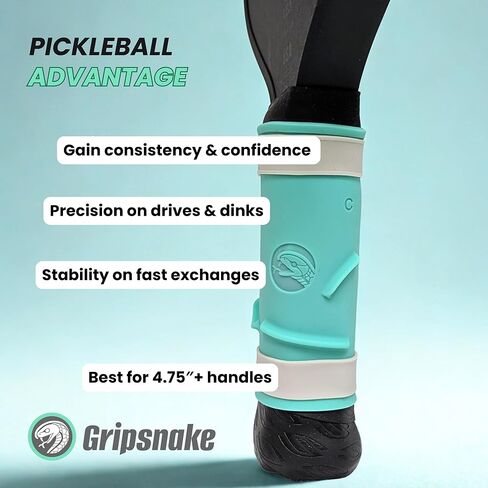 Gripsnake™ Tennis Grip Position Trainer – Improve Forehand, Backhand, Serve & Volleys | Essential Training Aid for Control, Power & Spin | Left- & Right-Handed Versions Available in Kuwait