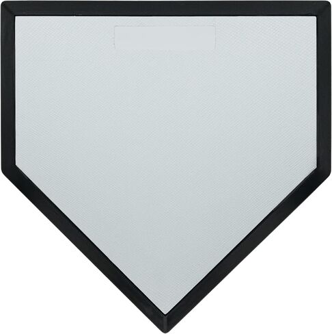 Champion Sports Pro Anchor Home Plate – Molded Rubber, Metal Bottom Home Plate with Ground Anchor , RED in Saudi Arabia