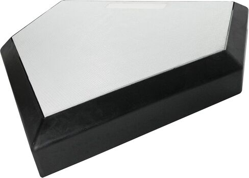 Champion Sports Pro Anchor Home Plate – Molded Rubber, Metal Bottom Home Plate with Ground Anchor , RED in Saudi Arabia