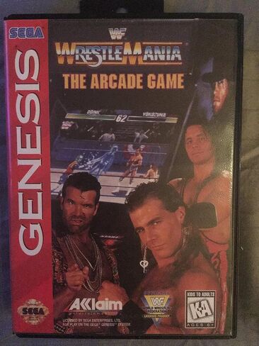 WWF WrestleMania The Arcade Game (Sega Genesis) (Renewed) in Saudi Arabia