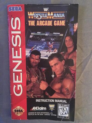 WWF WrestleMania The Arcade Game (Sega Genesis) (Renewed) in Saudi Arabia