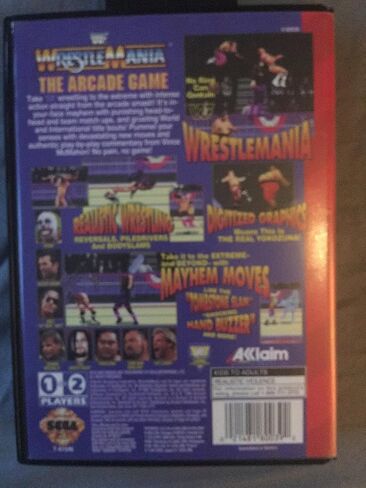 WWF WrestleMania The Arcade Game (Sega Genesis) (Renewed) in Saudi Arabia