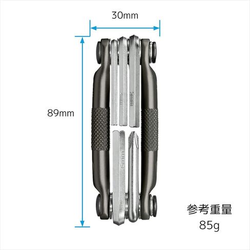 Crankbrothers M13 Tool - Nickel, one size in Saudi Arabia