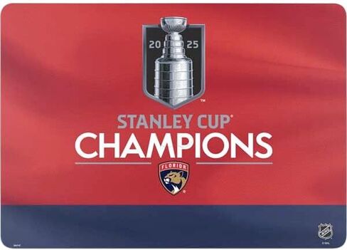 Skinit Decal Laptop Skin Compatible with MacBook Air 13in M4 (2025) - Officially Licensed NHL Florida Panthers Frozen Design in Saudi Arabia