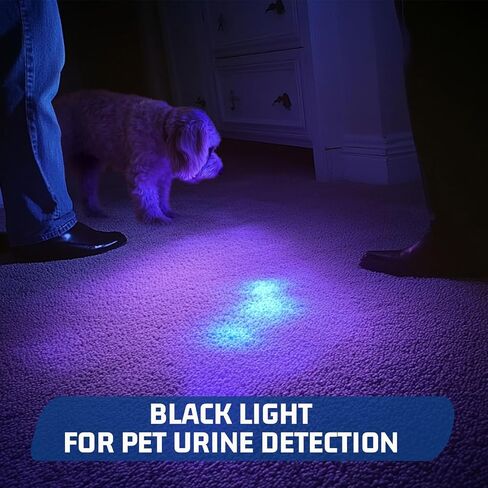 S3U UV Flashlight Blacklight, Rechargeable Powerful Handheld UV Light for Resin Curing, Pet Urine & Scorpion Detection, Rocks & Minerals Hunting (365NM) in Kuwait