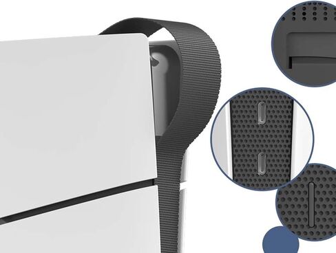 Dust Proof Filter Cover PVC Net Cooling Vents Dirty Prevent Mesh Fit for PS5 Slim Console in Saudi Arabia