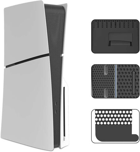 Dust Proof Filter Cover PVC Net Cooling Vents Dirty Prevent Mesh Fit for PS5 Slim Console in Saudi Arabia