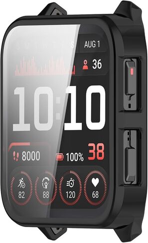 Venu X1 Screen Protector Compatible with Garmin Venu X1 Smartwatch Accessories Screen Protector Watch Case Soft TPU Full Protection 3Pack (Black,Silver,Rose Gold) in Saudi Arabia