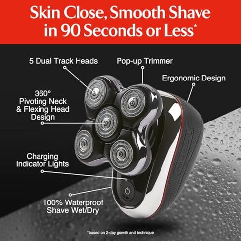 Remington Balder Pro Head Shaver, Black, 1 count in Saudi Arabia