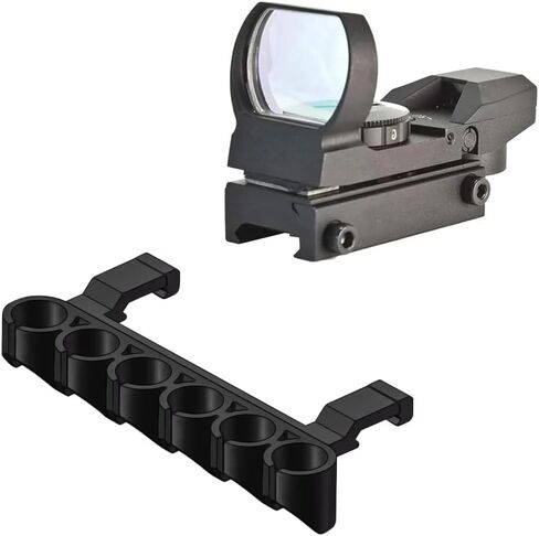 GOTICAL - Side Saddle 12 Gauge Shotgun Shell Holder | Compatible with Picatinny Mounting Platforms, 12-Gauge Shotgun Shell Carrier for Shotguns with Picatinny Rail in Saudi Arabia