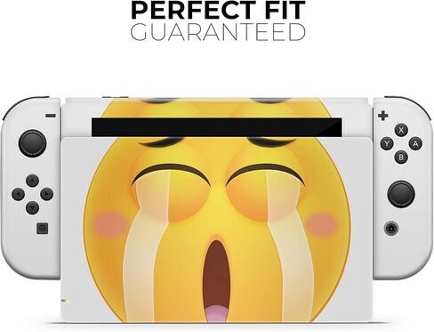 Design Skinz - متوافق مع Nintendo DSi XL - غطاء حماية من الفينيل قابل للإزالة ومقاوم للخدش - رموز تعبيرية صديقة للبكاء in Saudi Arabia
