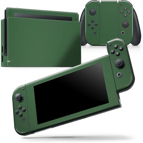 Design Skinz - Compatible with Nintendo DSi XL - Skin Decal Protective Scratch-Resistant Removable Vinyl Wrap Cover - Solid Hunter Green in Saudi Arabia