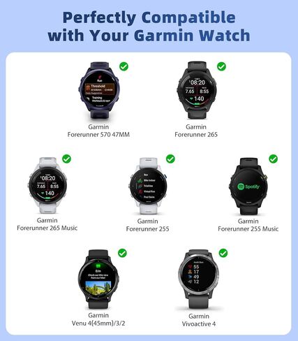 18mm 20mm 22mm Metal Watch Band Compatible with Garmin Venu 3S/2S/4/3/Vivoactive 4S/Vivomove 3S/Forerunner 255S/265S/Vivoactive 6/5/3, Quick Release Stainless Steel Mesh Strap for Men Women in Kuwait
