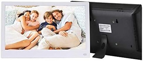 11.6-inch Digital Photo Frame - IPS 1920x1080 High Resolution, with Motion Sensor and Video Player, White in Saudi Arabia