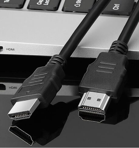 HDMI Cable 3ft,18Gbps High Speed HDMI Braided Cord,1080p@60Hz,Compatible with Laptop,Monitor,PS3,TV,More in Saudi Arabia