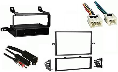 Harmony Audio Compatible with Nissan Xterra 2005 2006 2007 2008 Multi DIN Stereo Harness Radio Install Dash Kit Package in Saudi Arabia