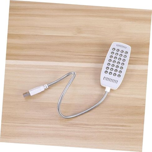 Vaguelly USB Lamp with Bright LED Lights Flexible Gooseneck for Positioning Reading Light for Color USB Powered for Convenience in Saudi Arabia