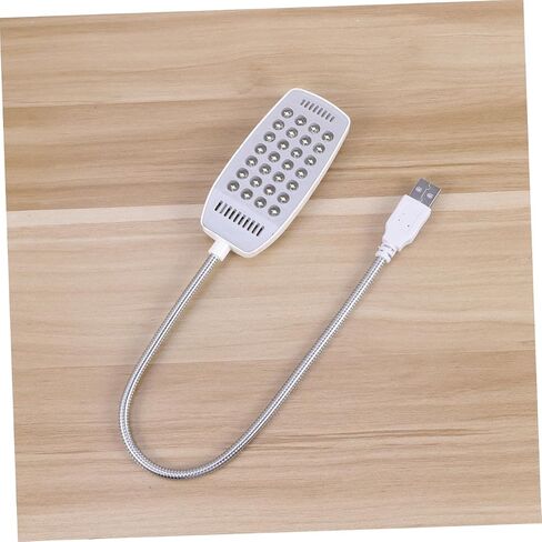 Vaguelly USB Lamp with Bright LED Lights Flexible Gooseneck for Positioning Reading Light for Color USB Powered for Convenience in Saudi Arabia