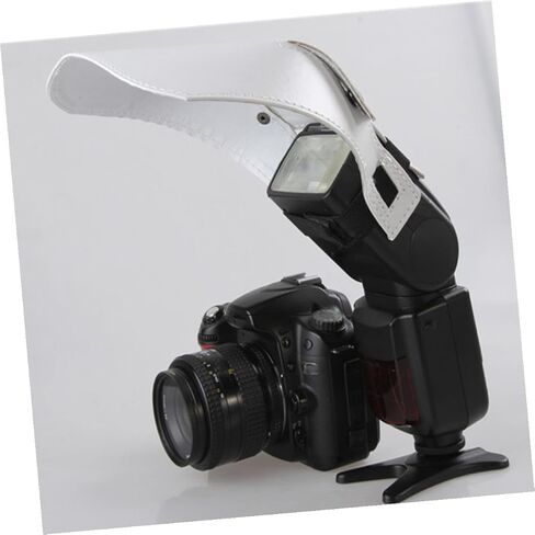 2 قطعة عاكسات ضوء التصوير الفوتوغرافي ناشر فلاش ناعم لصور الكاميرا Speedlight في الهواء الطلق للاستخدام في الهواء الطلق شريط مرن محمول in Saudi Arabia