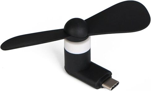 Type C Port Small Fan Outdoor Cooling For Devices Portable Outdoor Fan For Device Phones Tablets in Saudi Arabia