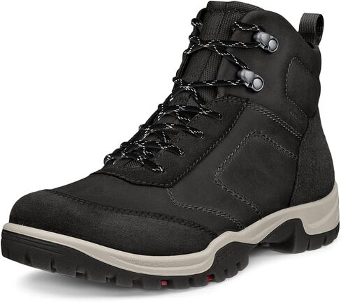 حذاء المشي لمسافات طويلة مقاوم للماء للرجال من ECCO Track 25 High Gore-TEX، بني جوز الطيب، 9-9.5 in Saudi Arabia