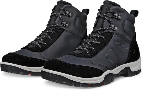 حذاء المشي لمسافات طويلة مقاوم للماء للرجال من ECCO Track 25 High Gore-TEX، بني جوز الطيب، 9-9.5 in Saudi Arabia