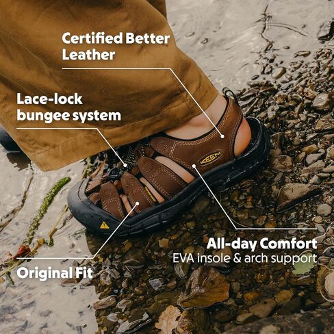 KEEN mens 1001870 Sandal, Bison, 9.5 US in Saudi Arabia