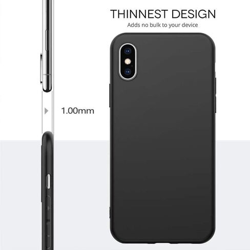 لحافظة Ulefone Armor X13، مع [1 × طبقة حماية من الزجاج المقسى]، حافظة حماية من السيليكون الناعم الأسود مقاومة للصدمات لهاتف Ulefone Armor X13 (6.52 بوصة) - الغسق in Kuwait