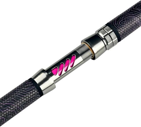 Monster Catfish Fishing Rod, 1 Piece 7’ Glow with Black Light Catfishing Casting Rods Heavy in Kuwait