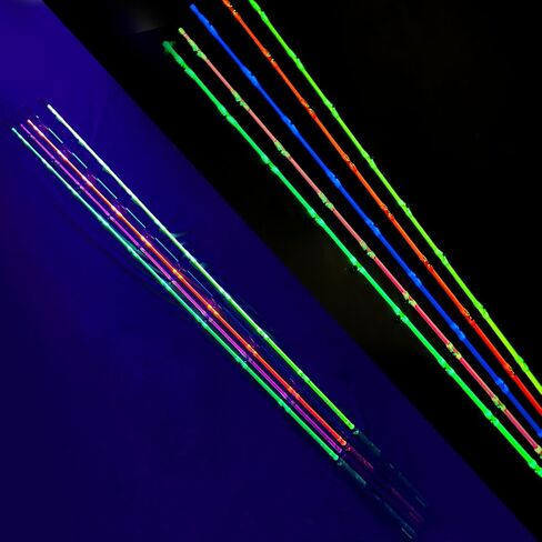 Monster Catfish Fishing Rod, 1 Piece 7’ Glow with Black Light Catfishing Casting Rods Heavy in Kuwait