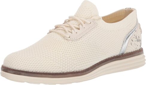 Cole Haan Women's Original Grand Meridian Oxford Sneaker, China Blue Knit, 10 in Saudi Arabia