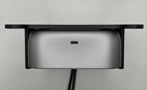 حامل تثبيت تحت المكتب متوافق مع محطة إرساء HP Thunderbolt G6، أسود، 6.25 × 6 × 2.25 بوصة in Kuwait