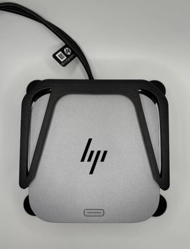 حامل تثبيت تحت المكتب متوافق مع محطة إرساء HP Thunderbolt G6، أسود، 6.25 × 6 × 2.25 بوصة in Kuwait
