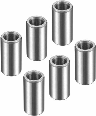 Kozelo 6pcs Sleeve Bearings - [ 5mm x 8mm x 10mm ] Oilless Bushings Precision Sleeve Bearing for Industrial Equipment Use | Chrome Steel in Kuwait