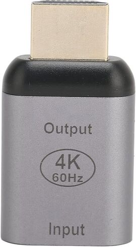 Pssopp USB C Female to Male Adapter, Aluminum Alloy, 4K 60HZ Resolution, Plug and Play for Laptops and Phones in Saudi Arabia