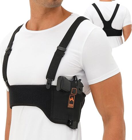حافظة كتف للحمل المخفي - حافظة صدر مخفية، حافظة مسدسات عالمية للرجال والنساء تناسب Glock وS&W وSig ومعظم المسدسات in Kuwait