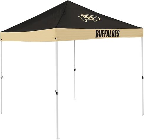 العلامات التجارية الشعار NCAA Pittsburgh Panthers Economy Canopy Tent - المأوى الرياضي في الهواء الطلق ، وحماية الأشعة فوق البنفسجية ، وإعداد سهل ، ويأتي مع حقيبة حمل ، رائعة للداخف والنزهات in Kuwait