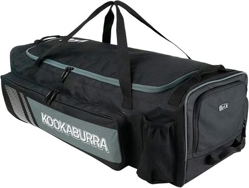 Kookaburra 4500 Wheelie Cricket Bag - Black/Grey in Kuwait