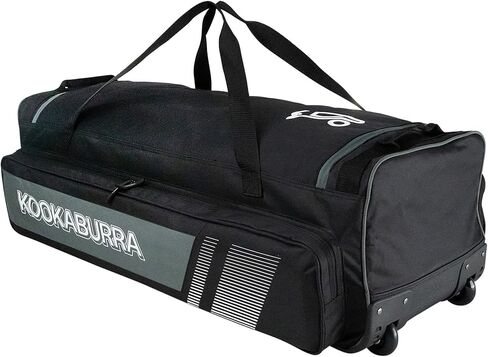 Kookaburra 4500 Wheelie Cricket Bag - Black/Grey in Kuwait