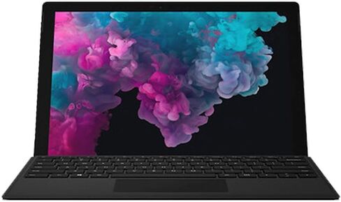 تابلت Microsoft Surface Pro 6 مقاس 12.3 بوصة Intel i5 سعة 8 جيجابايت/256 جيجابايت مع حزمة لوحة مفاتيح Surface Pro (متجدد) in Kuwait