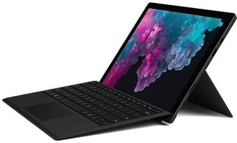 تابلت Microsoft Surface Pro 6 مقاس 12.3 بوصة Intel i5 سعة 8 جيجابايت/256 جيجابايت مع حزمة لوحة مفاتيح Surface Pro (متجدد) in Kuwait