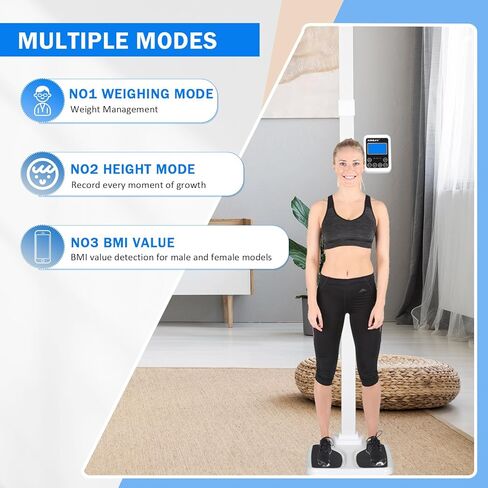 قياس الارتفاع من سبائك الألومنيوم للبالغين والأطفال، قياس الارتفاع، قضيب قياس الارتفاع المحمول، 8-82 بوصة/20-210 سم/وحدة مع سم وبوصة 8-82، للمنزل والمكتب وصالة الألعاب الرياضية والفحص الطبي in Kuwait