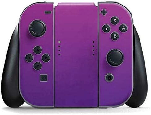 ملصق الألعاب Skinit المتوافق مع جهاز تحكم Nintendo Switch (2017-2021) Joy-Con - تصميم Rose Quartz & Serenity Ombre in Saudi Arabia