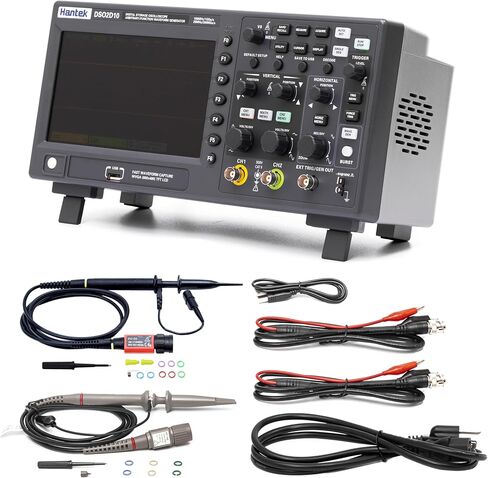 Hantek DSO2D15 Digital Storage Lab Oscilloscopes150MHz Bandwidth 2CH Dual Channel 1GSa/s 8M Memory Depth with 1CH Waveform Generator in Kuwait