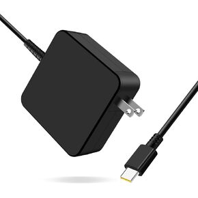 شاحن USB C بقدرة 65 وات متوافق مع Lenovo Thinkpad/Yoga/Chromebook وMac Book Pro وHuawei Matebook وDell Latitude وHP Spectre وAcer Chromebook وAsus Zenbook Laptop Type C محول إمداد الطاقة in Saudi Arabia