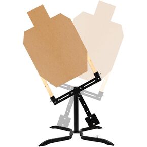 Highwild Adjustable Swinger Target Stand for Paper & Cardboard Silhouette Shooting Target X-Leg Stand Base Fits 1x2 Wooden Posts for Shooting Range in Saudi Arabia