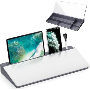 Desktop Whiteboard, Dry Erase Board Computer Keyboard with Marker, Desk Organizers with Accessories for School, Home and Office Supplies (Black) in Kuwait