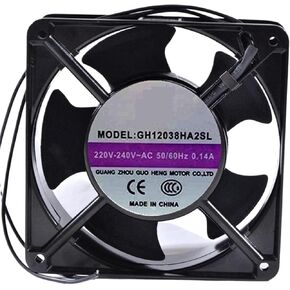 1 قطعة GH12038HA2SL التيار المتناوب 220 فولت-240 فولت 50/60 هرتز 0.14A 21 واط 12 سنتيمتر 12038 120x120x38 مللي متر محوري مروحة التبريد in Kuwait