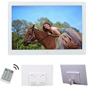 15-inch HD Digital Photo Frame, 16:9 Widescreen LED Display, with USB and SD Card Slots, and Includes a Remote Control. in Saudi Arabia