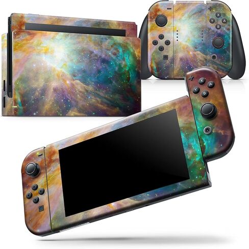 Design Skinz - متوافق مع Nintendo DSi XL - غطاء حماية من الفينيل قابل للإزالة ومقاوم للخدش - عالم غائم متعدد الألوان in Saudi Arabia